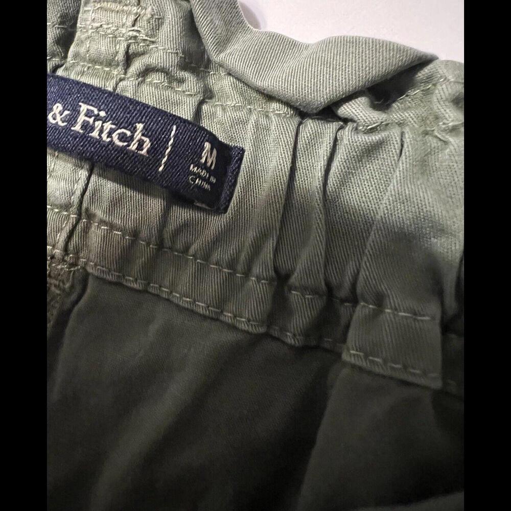 abercrombie fitch Womens olive Green Medium Paper bag Skirt With Pockets - Picture 7 of 12